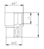 Elta 1115 1/2'' Lokma Anahtar 17 mm thumbnail 2