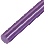 Mum Sıcak Silikon Mor 11,2 mm  30 Cm Kalın - 1