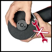 Einhell TE AG 125/1010 CE QDevir Ayarlı Avuç Taşlama - 2