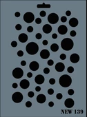 Rich New Seri N-139 Stencil 35x25 cm - 1