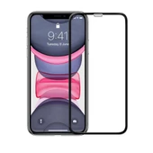 İphone 11 Pro İle Uyumlu Kırılmaz Cam 9D Tam Kapatan Süper Glass - 1
