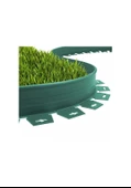 Plastik Çim Ayırıcı Sınırlayıcı Bordür Ayraç Yeşil 25 Mt. - 1