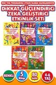 4 - 6 Yaş Okul Öncesi Neşeli Dostlar Eğitici Etkinllik Seti - 6 Set -  33 Kitap 832 Sayfa - 1