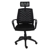 Berlin Medium Pls Fileli Yönetici Koltuğu Plastik Ayak thumbnail 1