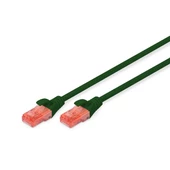 DIGITUS 0.5m CAT6 Utp DK-1617-005/G Yeşil Patch Kablo - 1