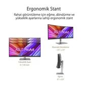 ASUS 34" VA PROART PA34VCNV 5MS 60HZ HDMI-DP KAVISLI GRAFİK TASARIM MONİTÖRÜ 3440X1440 thumbnail 10