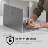 MSI AX1800 WIFI-6 DUAL BAND USB KABLOSUZ AĞ ADAPTÖRÜ - 6