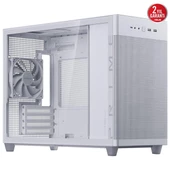 ASUS PRIME AP201 Gaming Mid-Tower PC Kasası Beyaz - 2