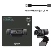 LOGITECH C920S PRO Full HD Webcam 960-001252 - 2