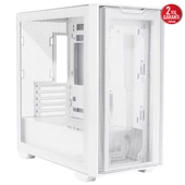 ASUS A21 PLUS GAMING FANSIZ MID-TOWER PC KASASI BEYAZ - 5
