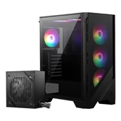 MSI 650W 80+ BRONZE MAG FORCE 120A B65 GAMING MID-TOWER PC KASASI - 1