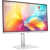 MSI 23.8" FLAT IPS MODERN MD2412PW 1MS 100HZ HDMI USBC PIVOT MONİTÖR BEYAZ - 5