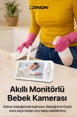 Xenon Smart Akıllı Bebek Kamerası Dijital Monitörlü 5" LCD Smart Baby Camera - 4