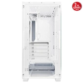 ASUS A21 PLUS GAMING FANSIZ MID-TOWER PC KASASI BEYAZ - 3