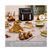 Karaca Air Pro Cook Duo Copper Ev Yemeği Xxxl Copper 8 Kişilik 4+4 Litre Airfryer - 3