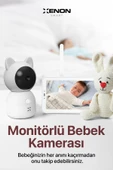 Xenon Smart Akıllı Bebek Kamerası Dijital Monitörlü 5" LCD Smart Baby Camera - 3