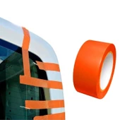 Cam Bandı Turuncu Cam Montaj Bandı Cam Yapıştırma 30mt 45mm - Hızlı Yapıştırıcı - 1