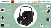 Maxi-Cosi Pebble SlideTech Tam Yatabilen 0-13 Kg Ana Kucağı ve Oto Koltuğu Twillic Truffle - 3