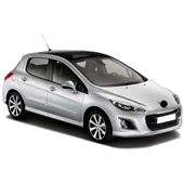 Peugeot 308 HB T7 2012-2013 Ön Cam Arka Cam Silecek Seti - 2
