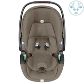 Maxi-Cosi Pebble SlideTech Tam Yatabilen 0-13 Kg Ana Kucağı ve Oto Koltuğu Twillic Truffle - 6