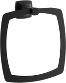 Vitra Base 400 A4412036 Halka Havluluk, Mat Siyah - 1