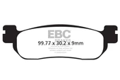 EBC SFA275HH SINTER SCOOTER PERFORMANS BALATASI - 1