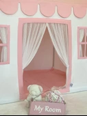 Pamuka Pembe-Beyaz Large Oyun Evi - 3