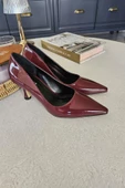 10 1401 Topukla Kadın Kadeh Topuklu Stiletto - 11