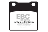 EBC SUZUKI GSX250R FREN BALATASI - 1
