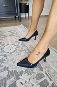 10 1401 Topukla Kadın Kadeh Topuklu Stiletto - 2