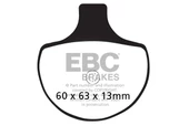 HARLEY DAVIDSON FLSTB/FLSTC 00-11 YARI SİNTER ÖN FREN BALATASI - 1