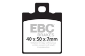 EBC DUCATI MONSTER 695 07-08 ARKA FREN BALATASI - 1
