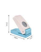 Kamei Süper Şekilli Delgeç Daire 1.3 cm KM5805 - 2