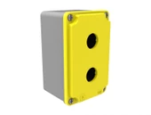Bemis IP67 80x130x73 mm İkili Alüminyum Buton Kutusu BT4-2001-0007 - 1
