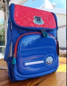 Hello Dragon Okul Çantası Omurga Koruyucu Kırmızı Mavi thumbnail 1