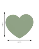 Kamei Süper Şekilli Delgeç Kalp 2.5 cm KM5810 - 6