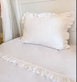 Pamuka Tek Kişilik Beyaz Nevresim Seti - 2