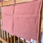 Pamuka Müslin Beşik Organizer-Pudra - 4