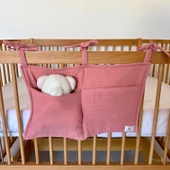 Pamuka Müslin Beşik Organizer-Pudra - 1