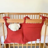Pamuka Müslin Beşik Organizer-Tarçın - 1