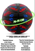Basketbol Topu Pompalı TB-500 Buzzers Grafiti Kauçuk Dayanıklı Deep Channel Kabartma 7 NO - 5