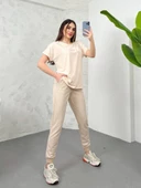 Kadın Nakış Detaylı Basic Eşofman Takımı 3814-23 - 10