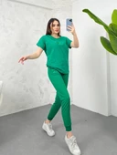 Kadın Nakış Detaylı Basic Eşofman Takımı 3814-23 - 7