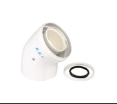 Eca Felis 45° lik Dirsek, 80/125 mm (50/65 kW İçin) - AB65 - 1