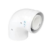 Eca Felis 90° lik Dirsek, 80/125 mm (50/65 kW İçin) - AB63 - 1