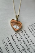 MİNİ EYES (14K ALTIN KAPLAMA KOLYE ) - 4