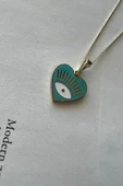 MİNİ EYES (14K ALTIN KAPLAMA KOLYE ) - 1