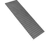 Audi Dizayn 3D Style ABS Plastik Panjur Teli 120x40 cm Siyah - 3