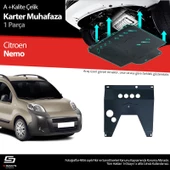 S-Dizayn Citroen Nemo Çelik Karter Muhafaza 2008-2017 A+ Kalite - 1