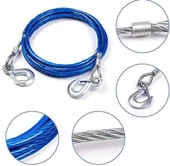Drs Tuning Oto Çekme Halatı Kancalı 5 Ton İzoleli Çelik Malzeme - 2